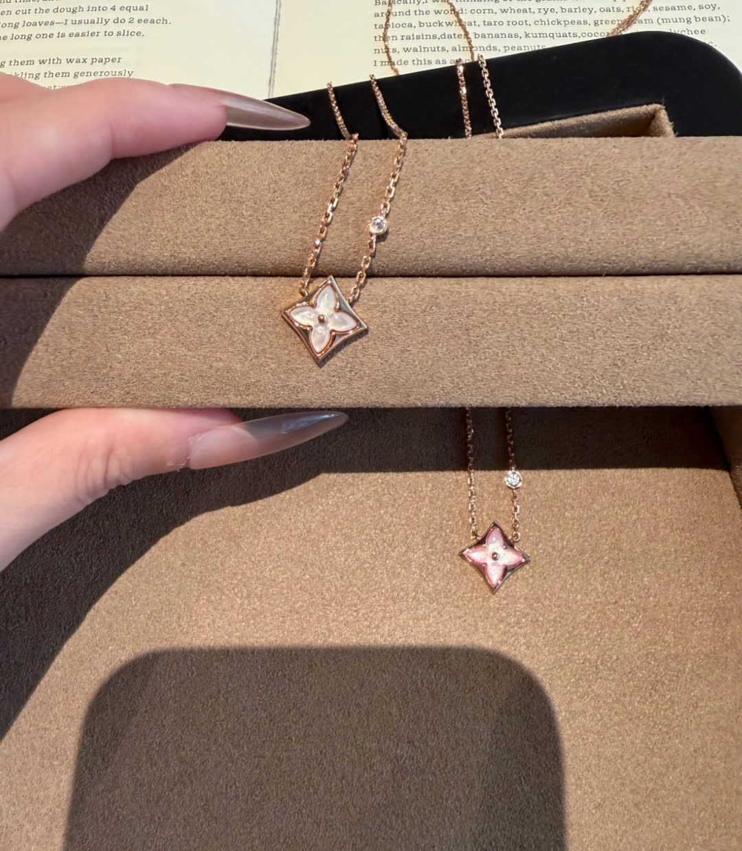 Louis Vuitton Gold Flower Necklace